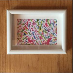 Lilly Pulitzer Framed print !